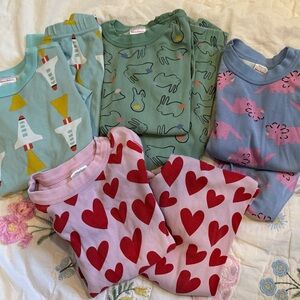 Hanna Andersson long john pajama - Four Sets
